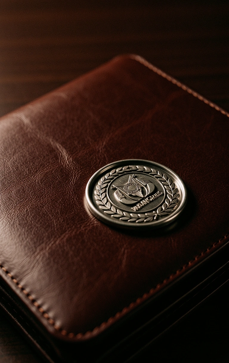 Executive desk detail